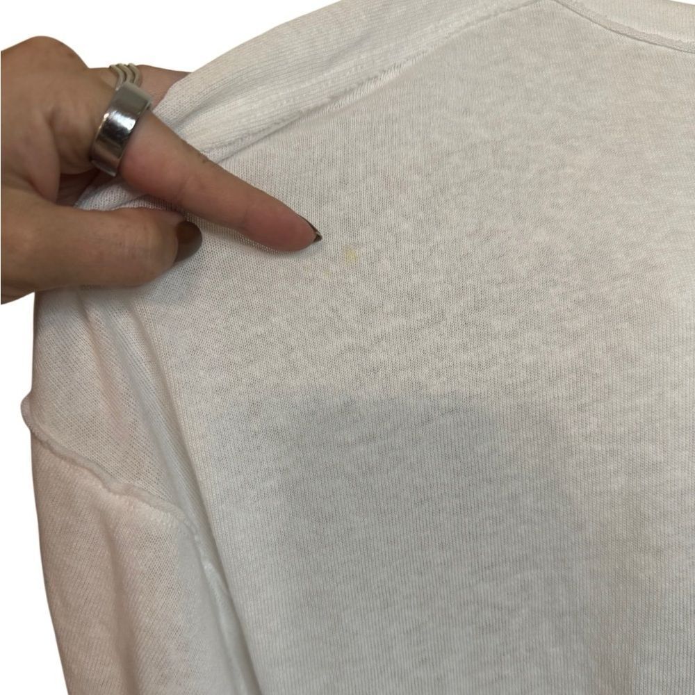 NWT We The Free Chill Out Cold Shoulder Top in Optic White - Picture 9 of 9